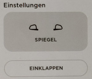 Spiegel einklappen